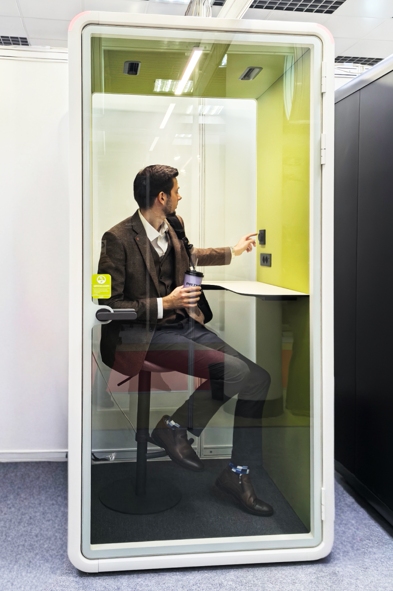 najnowsza sprawa firmy na temat Single people soundproof pod : introduction to Model S
