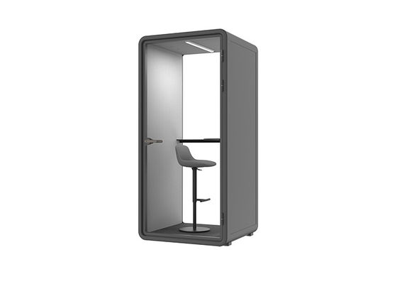 Isolated Meeting Sound Room Silent Meeting Box Work Pods Acoustic Silent Cabin for 1 People Phone Office Booth