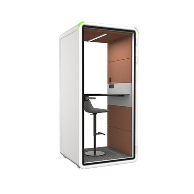 STC30dB Sound Insulation Soundproof Booth with 4000K Natural Light and 100-240V Power Supply Private Meeting Pod