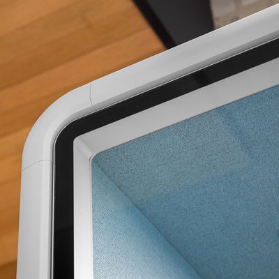 Portable Modular Office Pod with 4000K Natural Light and 4 Person Capacity for Modern Workspaces