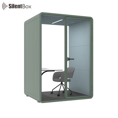 Customized Office Booths Meeting Pods Acoustic Phone Booth for 2 People