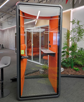Soundproof Office Acoustic Pods Sound Isolation Private Reading Soundproof Room Phone Booth with air Condition System