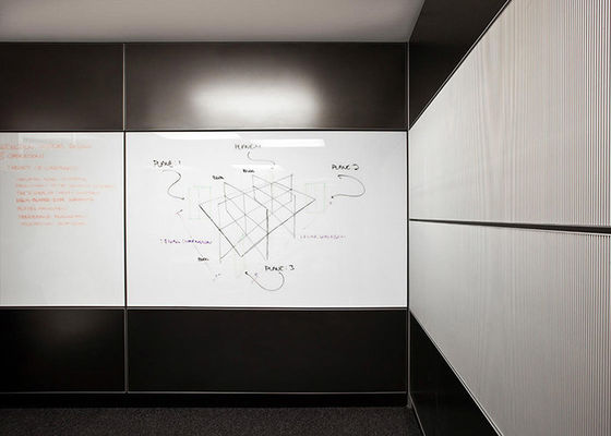 3mm grubość ramka aluminiowa Solid All Steel Office Partition Wall Do pomieszczeń handlowych