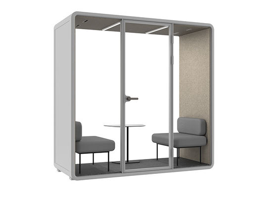 Prywatny gabinet telefon mobilny Cichy pokój SL Rozmiar dla 2 osób Spotkanie z dostosowaną sofą