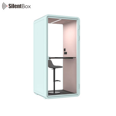 Silent Booth Acoustic Phone Booth z zasilaczem 100-240V 12V-USB i niskim hałasem